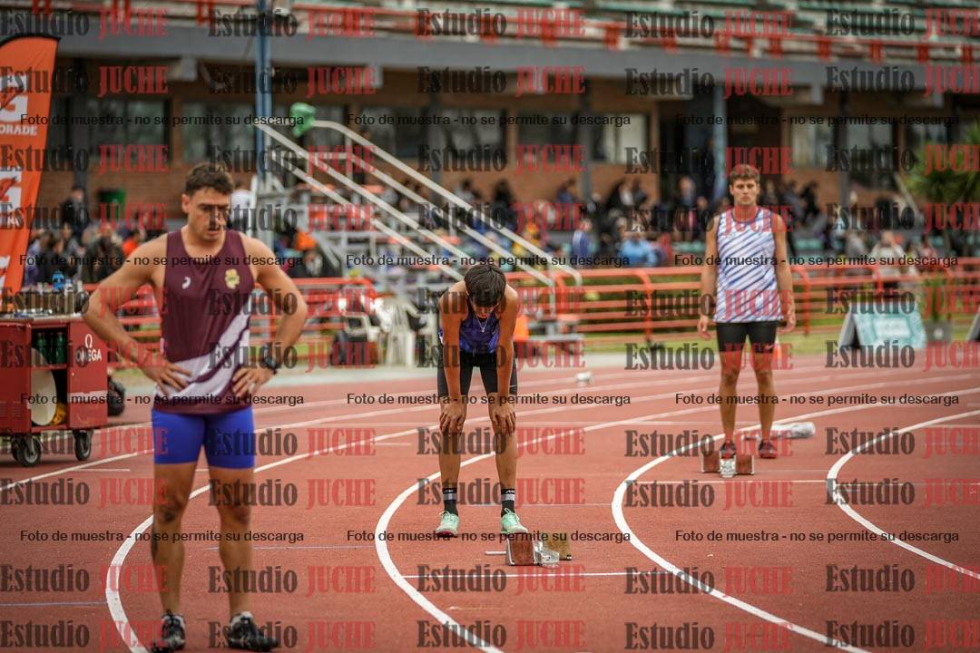 Fotos de los 400 m llanos de varones - decatlón 5