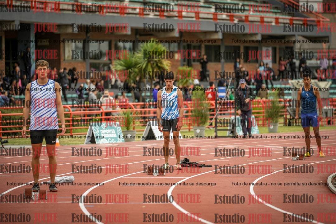 Fotos de los 400 m llanos de varones - decatlón 5