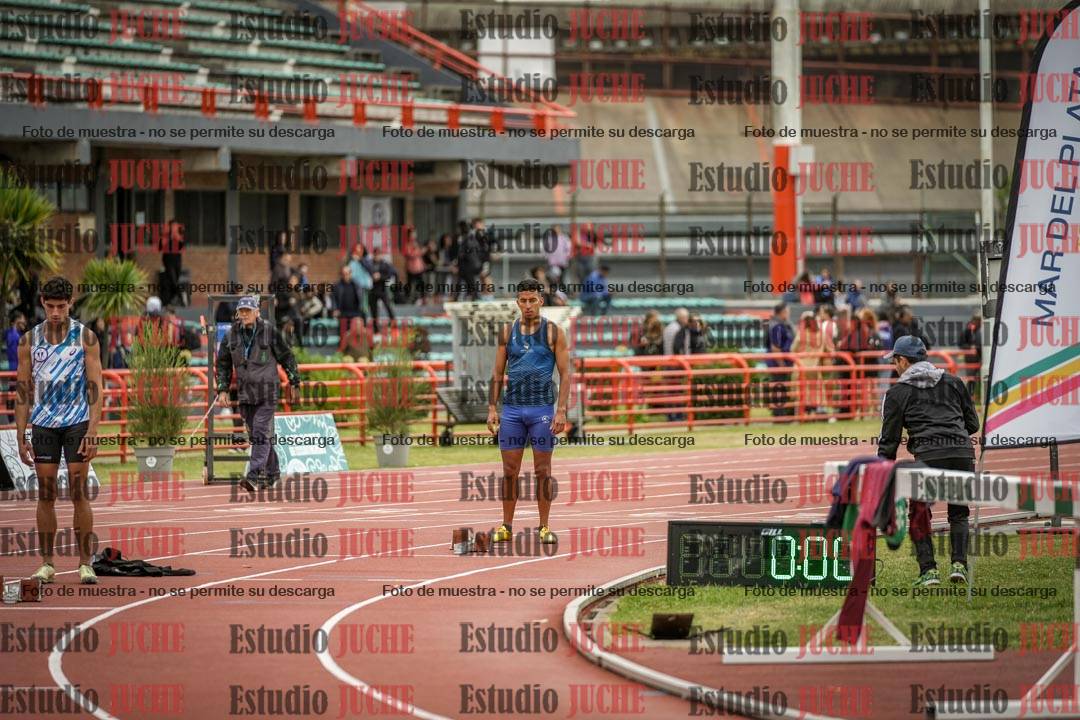 Fotos de los 400 m llanos de varones - decatlón 5