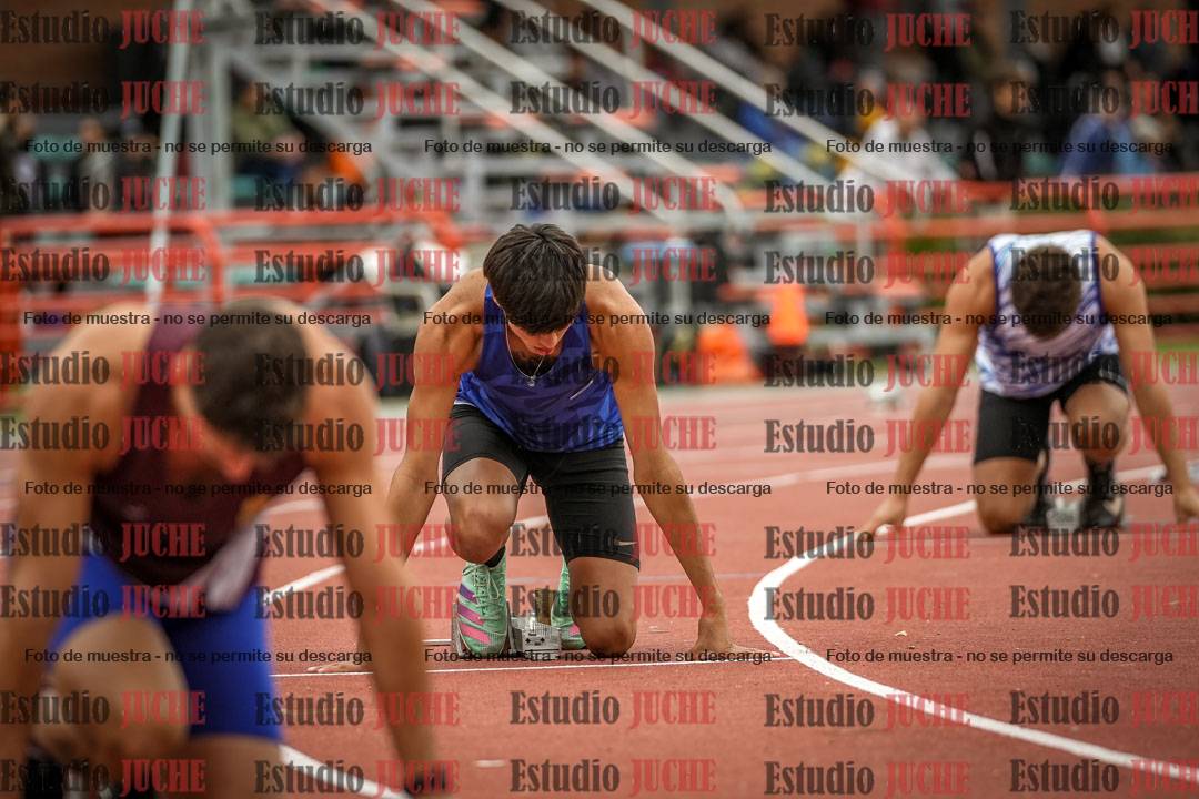 Fotos de los 400 m llanos de varones - decatlón 5