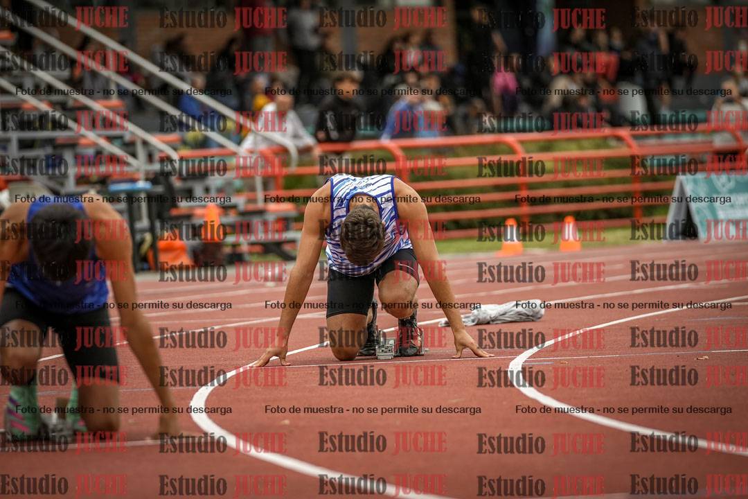 Fotos de los 400 m llanos de varones - decatlón 5