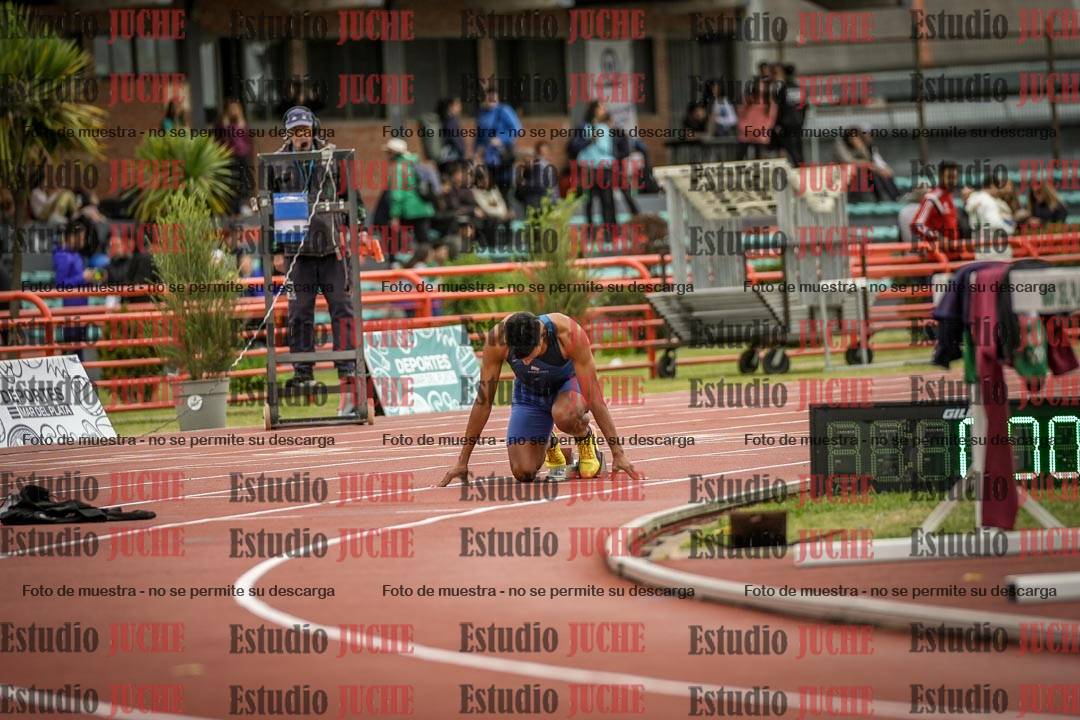 Fotos de los 400 m llanos de varones - decatlón 5