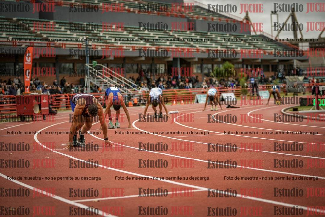 Fotos de los 400 m llanos de varones - decatlón 5