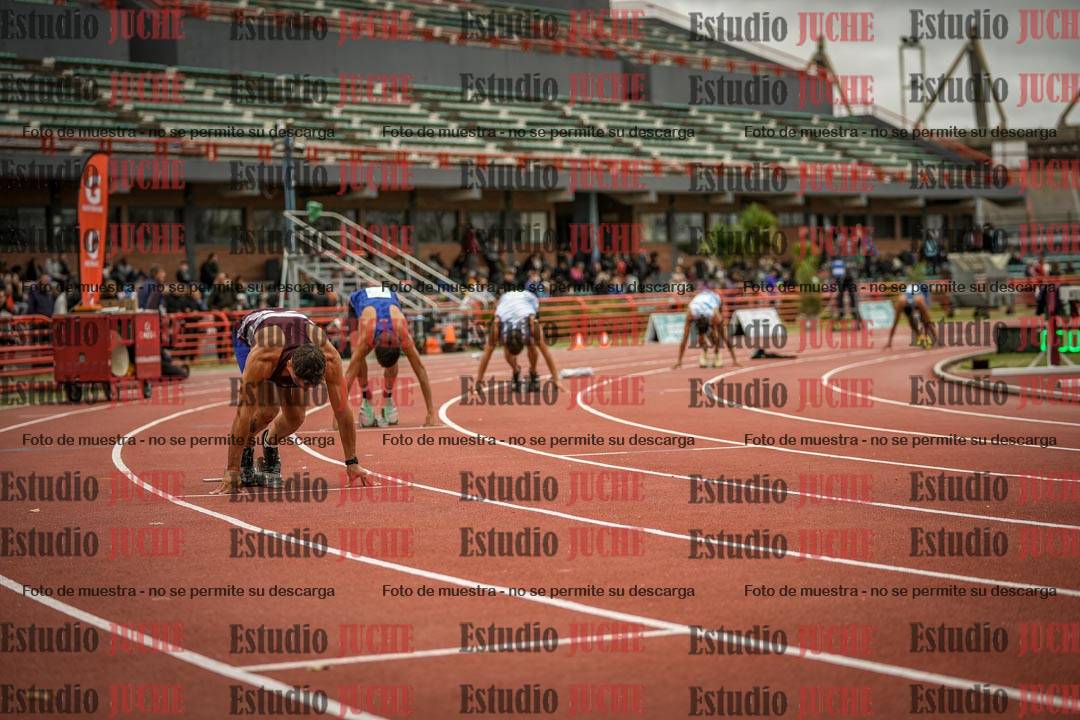 Fotos de los 400 m llanos de varones - decatlón 5