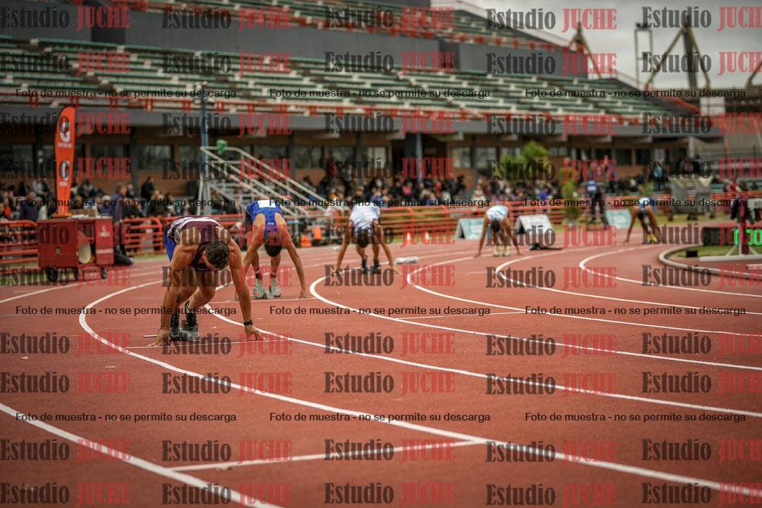 Fotos de los 400 m llanos de varones - decatlón 5