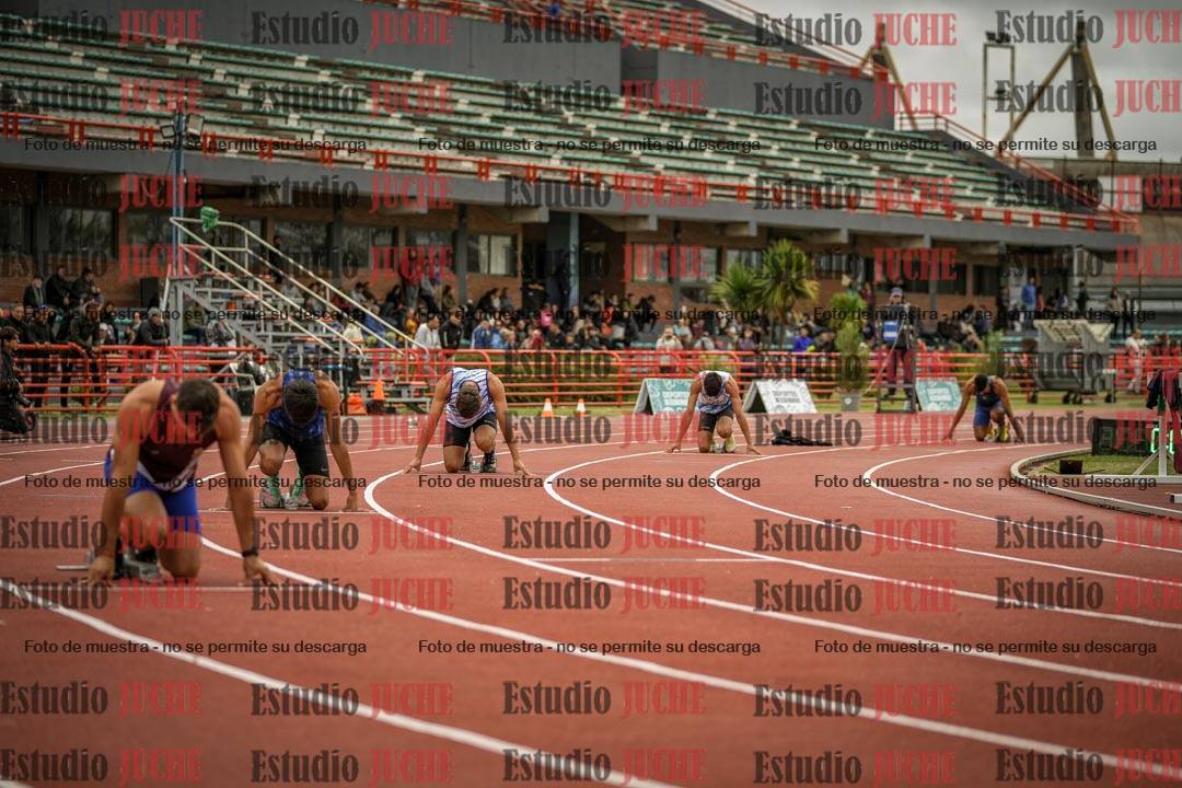 Fotos de los 400 m llanos de varones - decatlón 5