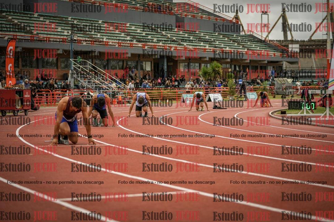 Fotos de los 400 m llanos de varones - decatlón 5