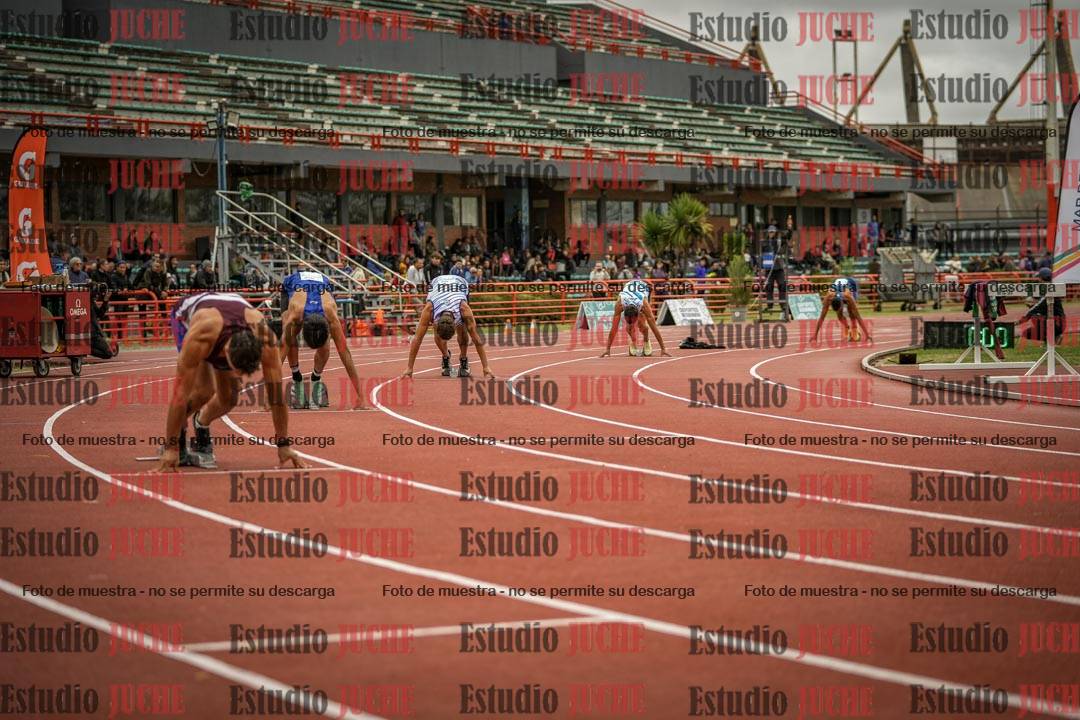Fotos de los 400 m llanos de varones - decatlón 5