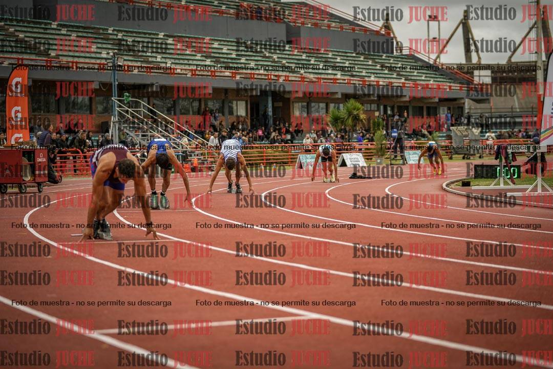 Fotos de los 400 m llanos de varones - decatlón 5