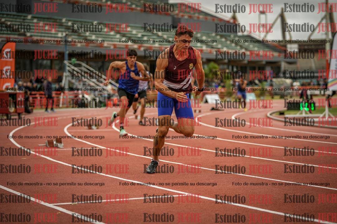 Fotos de los 400 m llanos de varones - decatlón 5