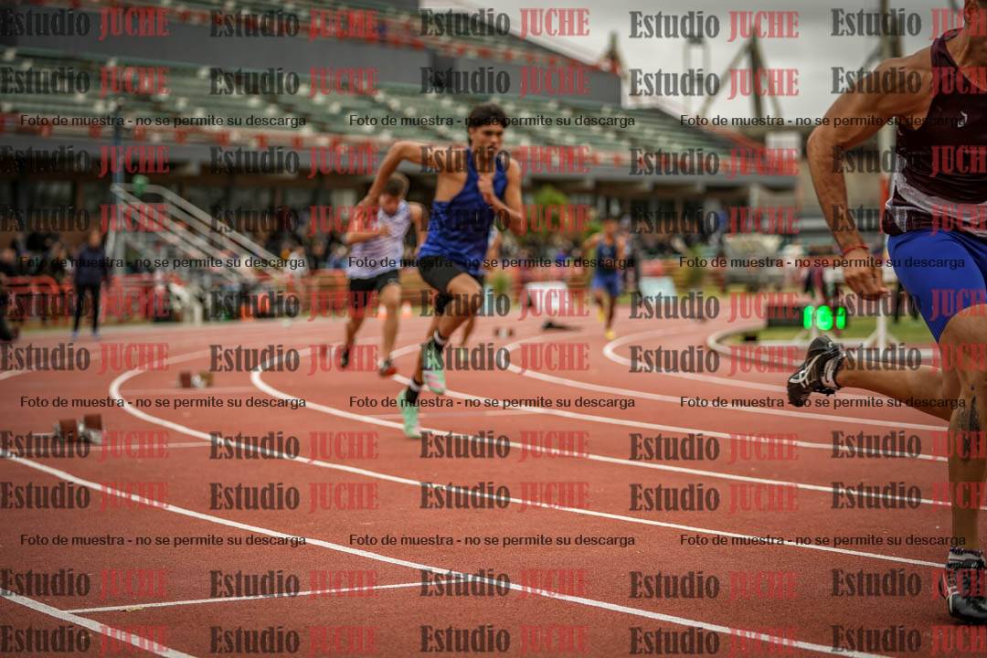 Fotos de los 400 m llanos de varones - decatlón 5
