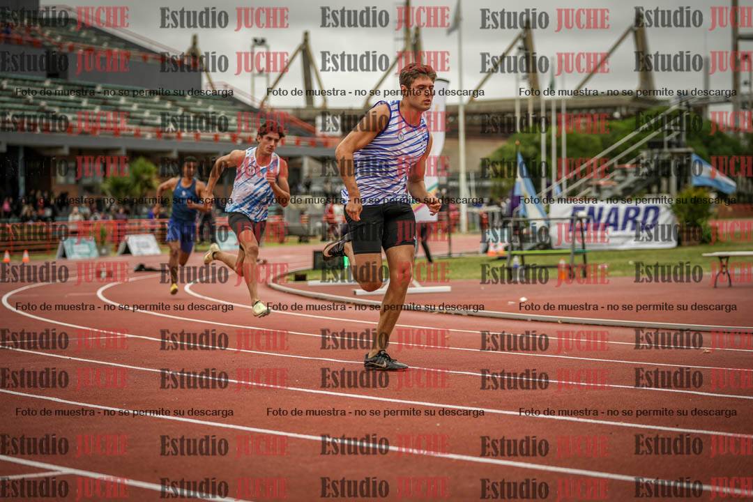 Fotos de los 400 m llanos de varones - decatlón 5
