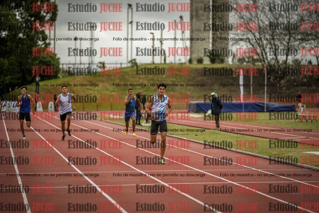 Fotos de los 400 m llanos de varones - decatlón 5