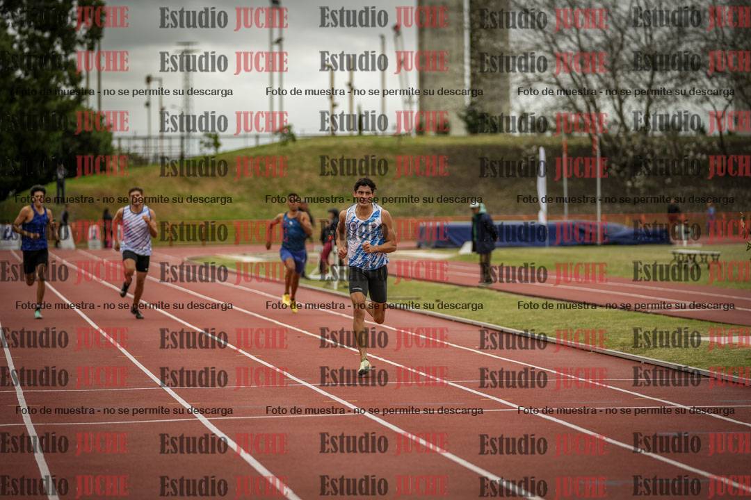 Fotos de los 400 m llanos de varones - decatlón 5