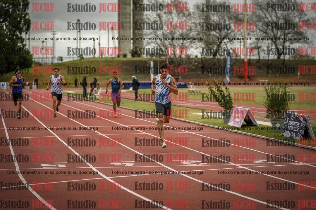 Fotos de los 400 m llanos de varones - decatlón 5