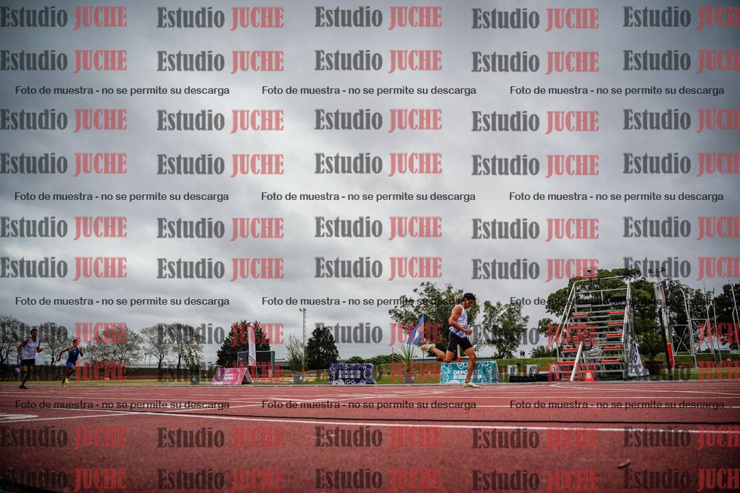 Fotos de los 400 m llanos de varones - decatlón 5