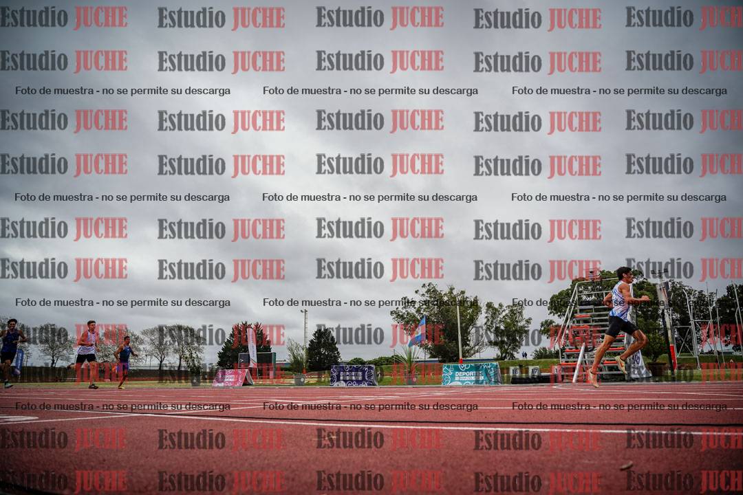 Fotos de los 400 m llanos de varones - decatlón 5