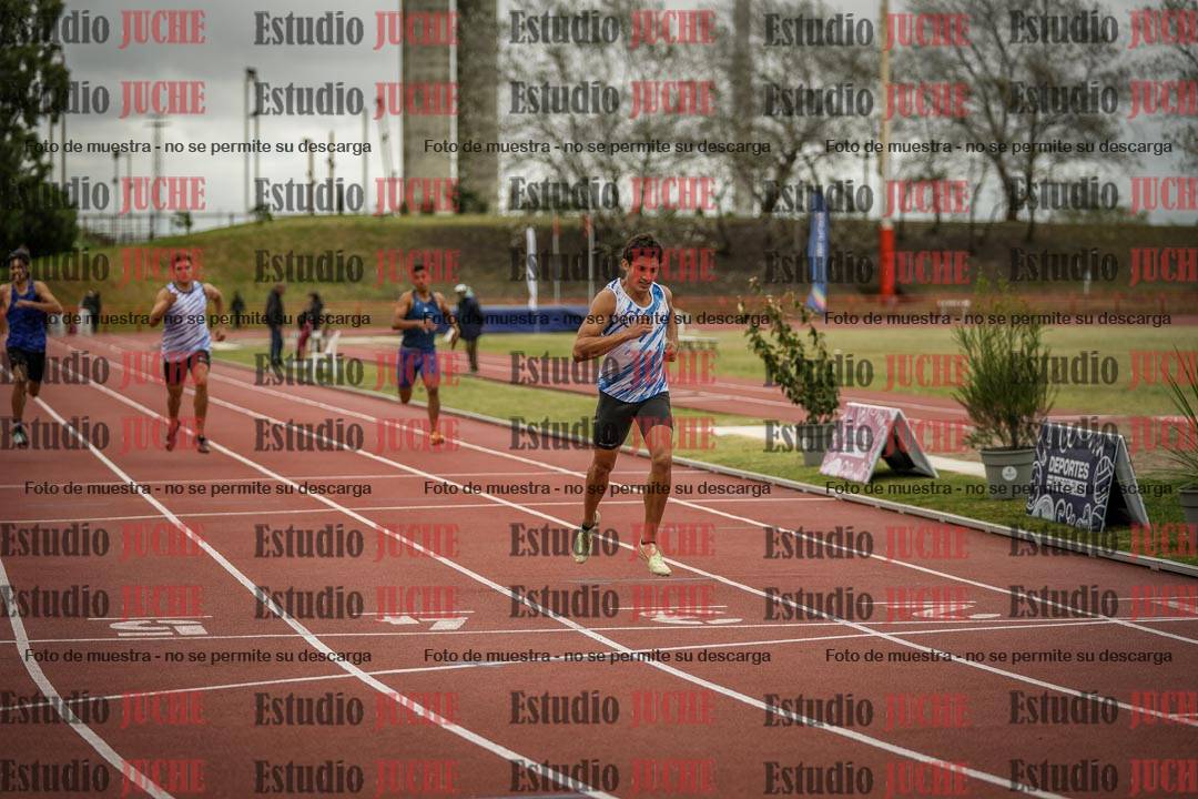 Fotos de los 400 m llanos de varones - decatlón 5