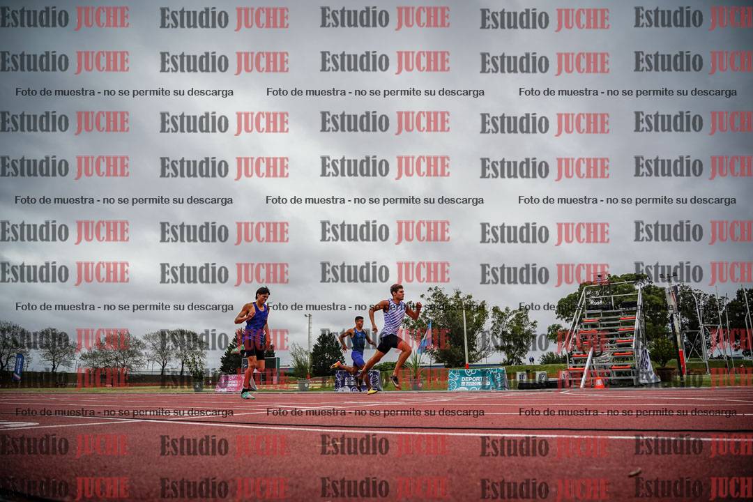 Fotos de los 400 m llanos de varones - decatlón 5
