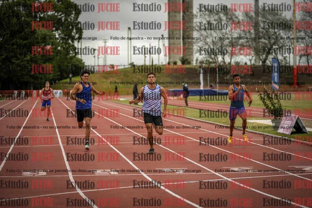 Fotos de los 400 m llanos de varones - decatlón 5