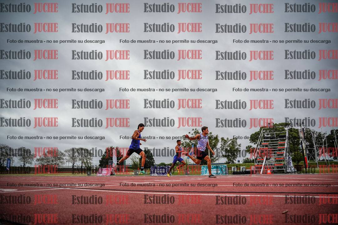 Fotos de los 400 m llanos de varones - decatlón 5