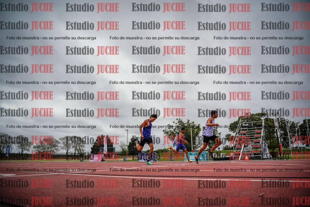 Fotos de los 400 m llanos de varones - decatlón 5