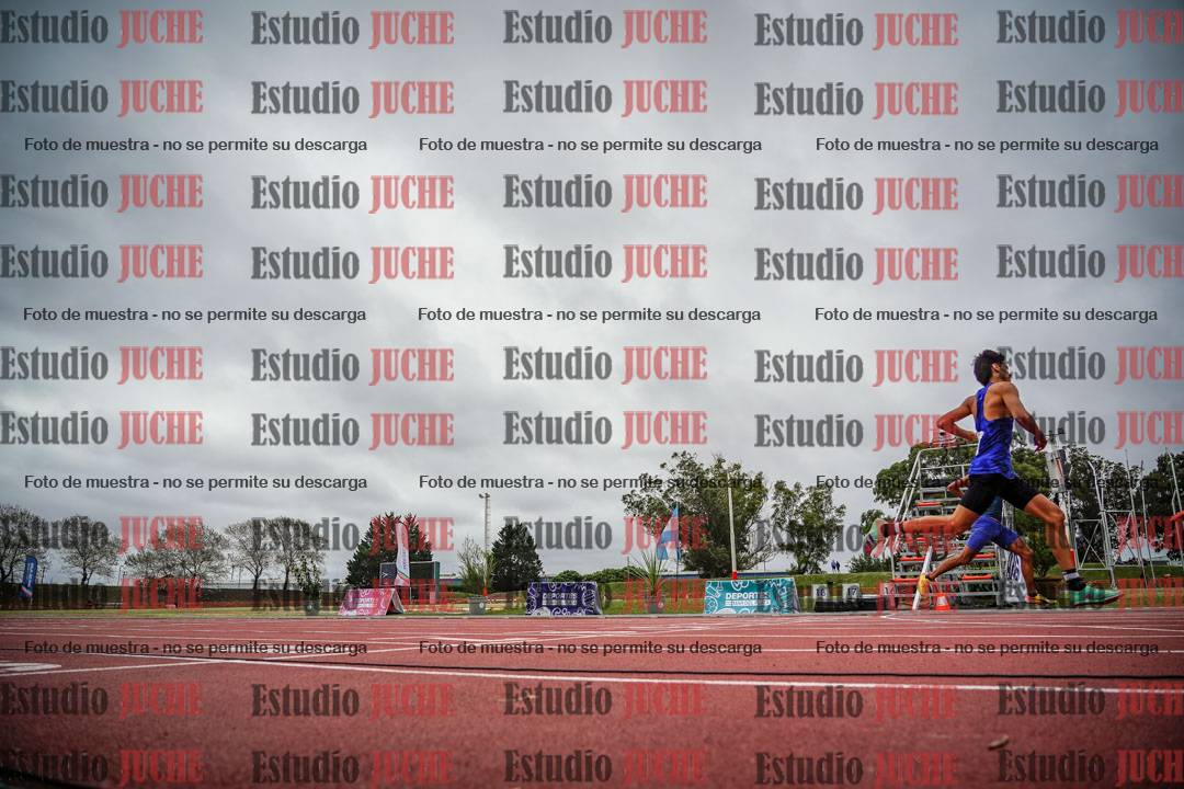 Fotos de los 400 m llanos de varones - decatlón 5