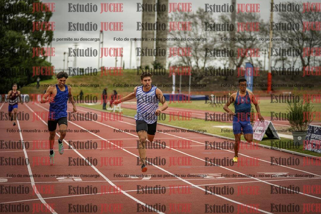 Fotos de los 400 m llanos de varones - decatlón 5