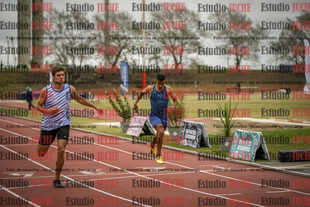 Fotos de los 400 m llanos de varones - decatlón 5