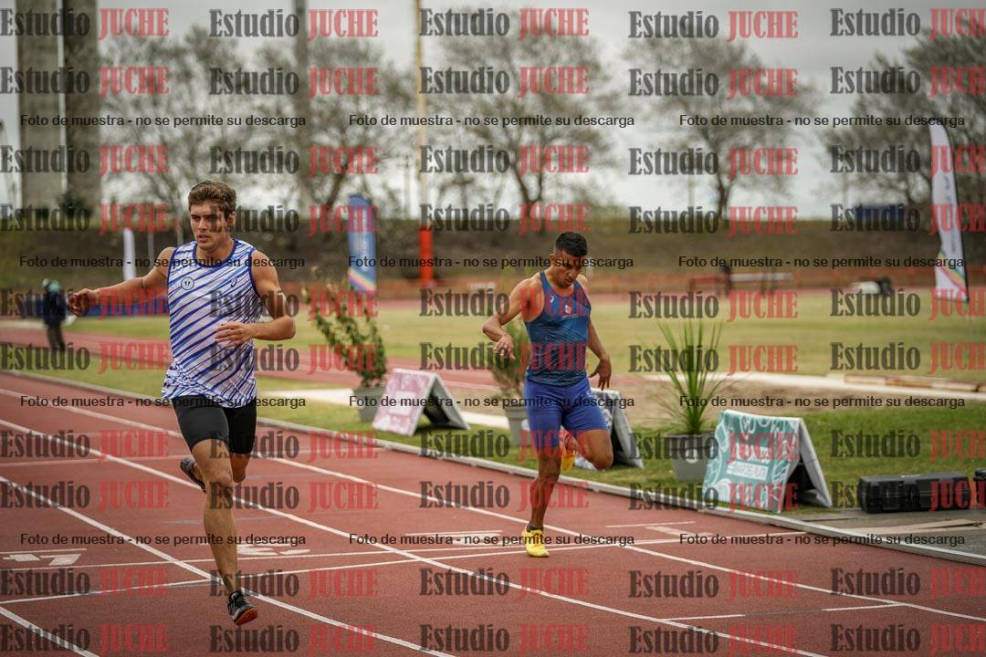 Fotos de los 400 m llanos de varones - decatlón 5