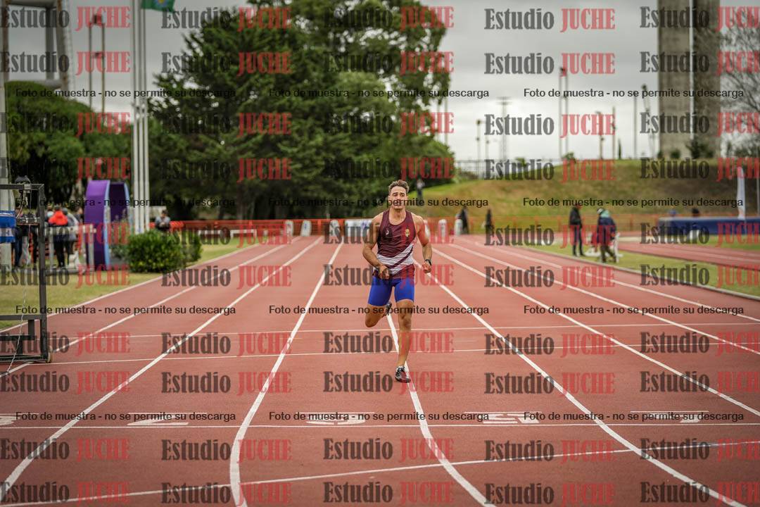 Fotos de los 400 m llanos de varones - decatlón 5