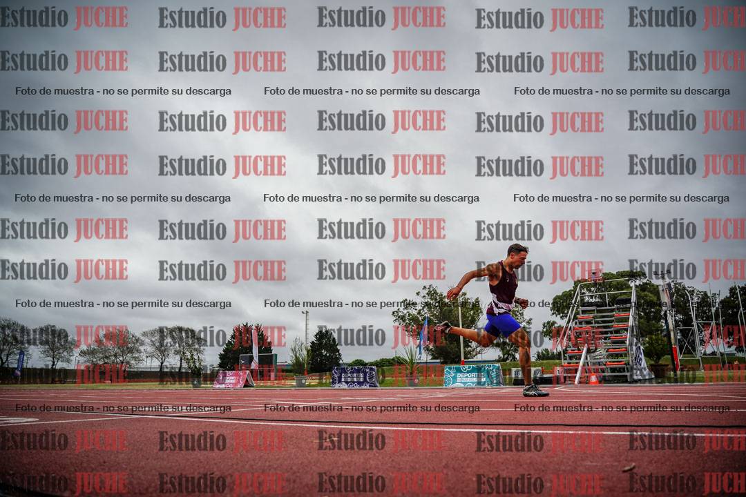 Fotos de los 400 m llanos de varones - decatlón 5