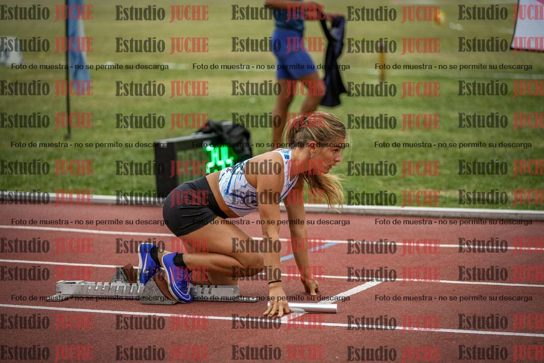 Fotos de las postas 4x100 m de mujeres
