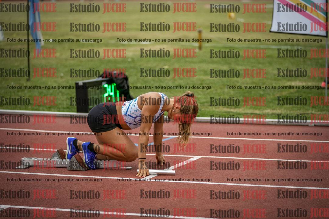 Fotos de las postas 4x100 m de mujeres