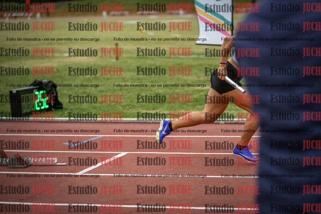 Fotos de las postas 4x100 m de mujeres