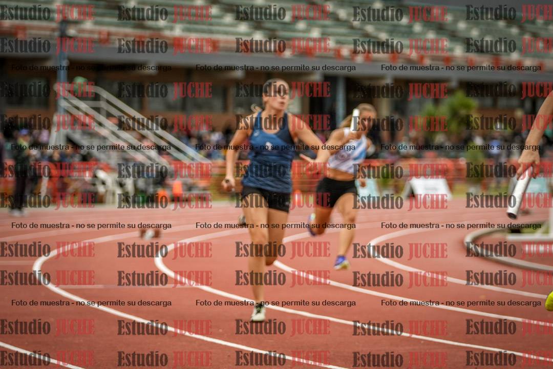 Fotos de las postas 4x100 m de mujeres