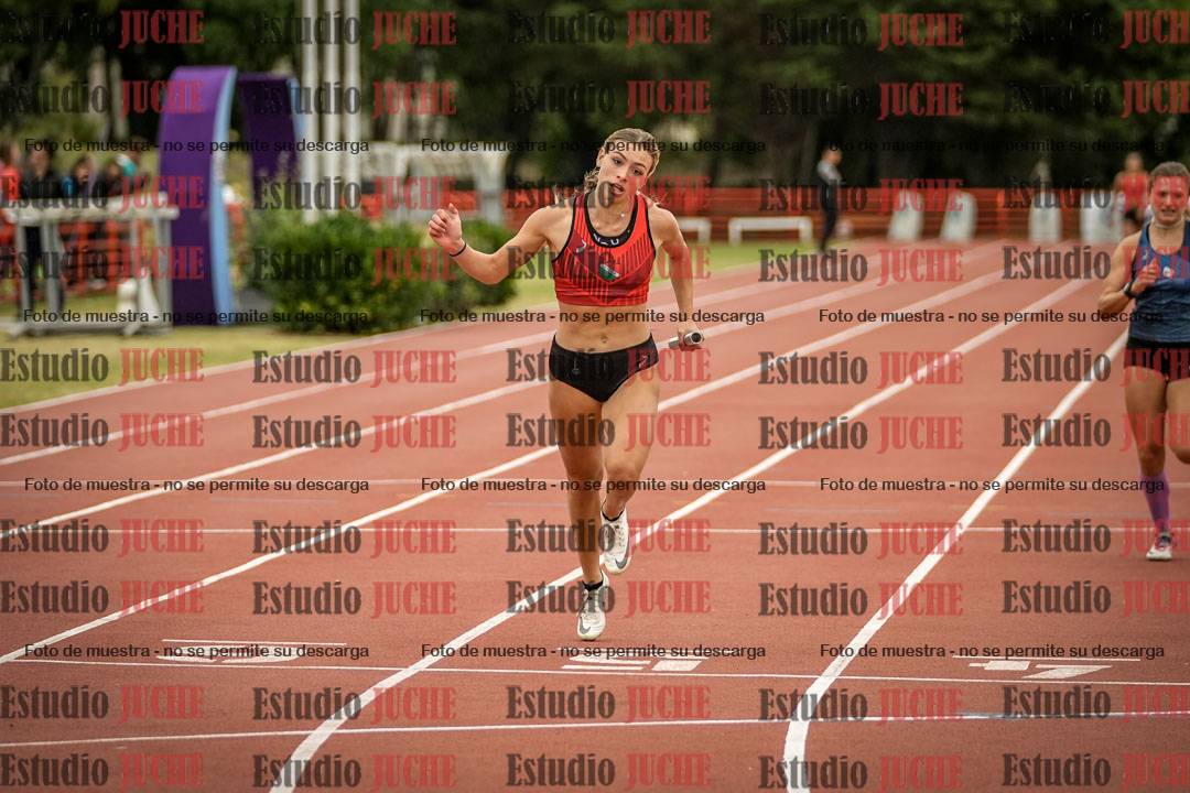 Fotos de las postas 4x100 m de mujeres