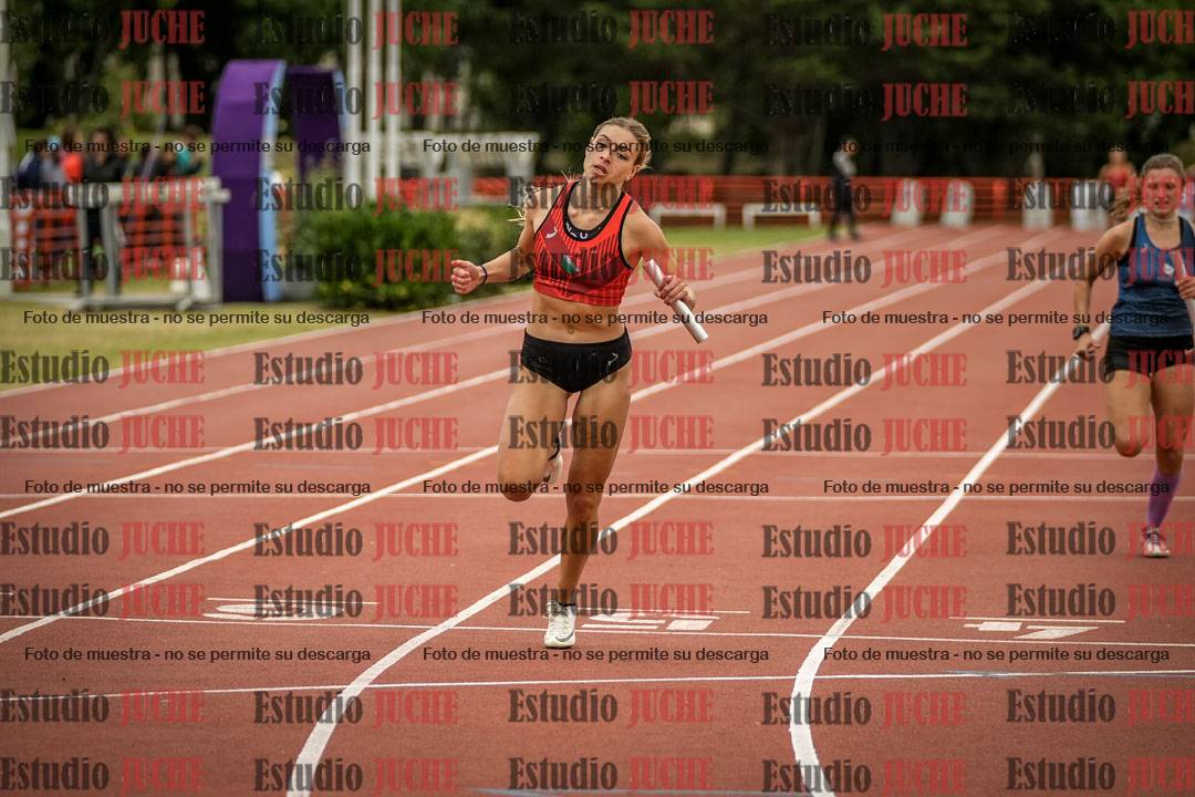 Fotos de las postas 4x100 m de mujeres
