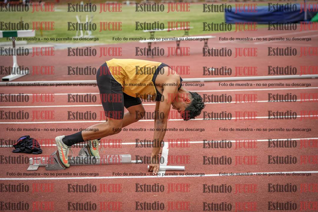 Fotos de las postas 4x100 m de varones