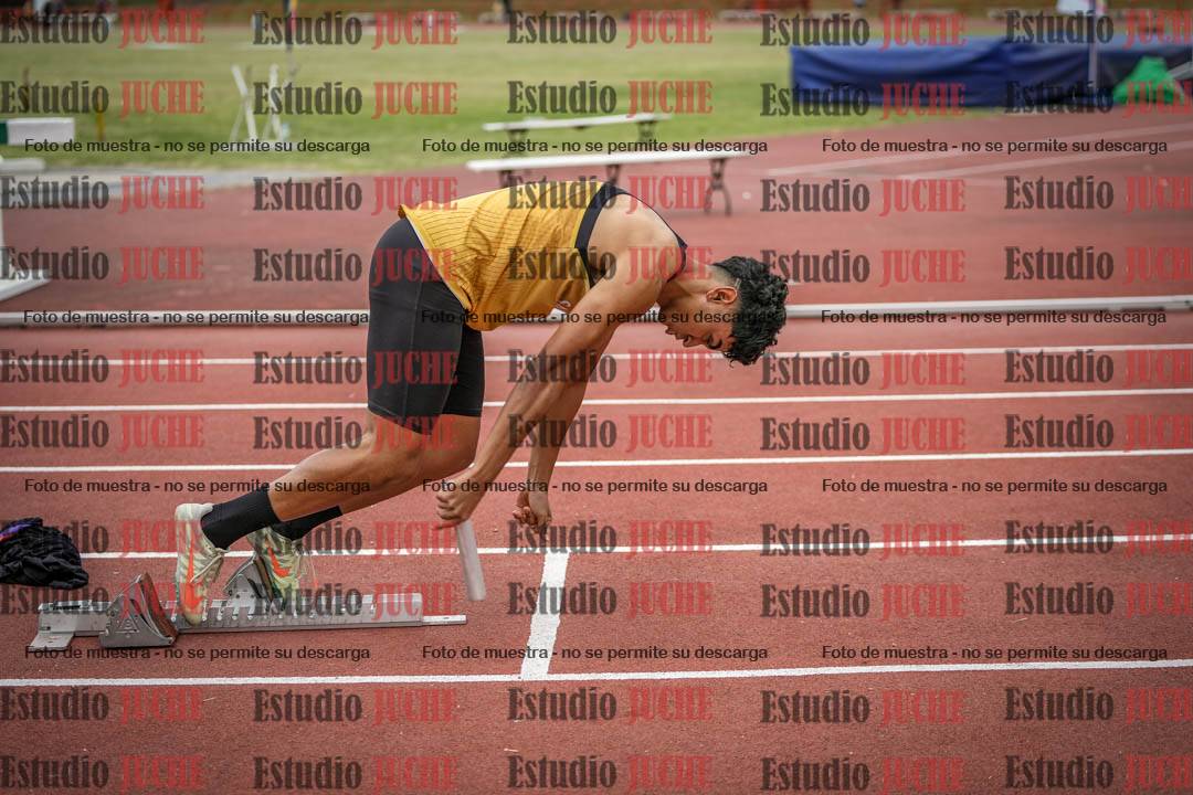 Fotos de las postas 4x100 m de varones