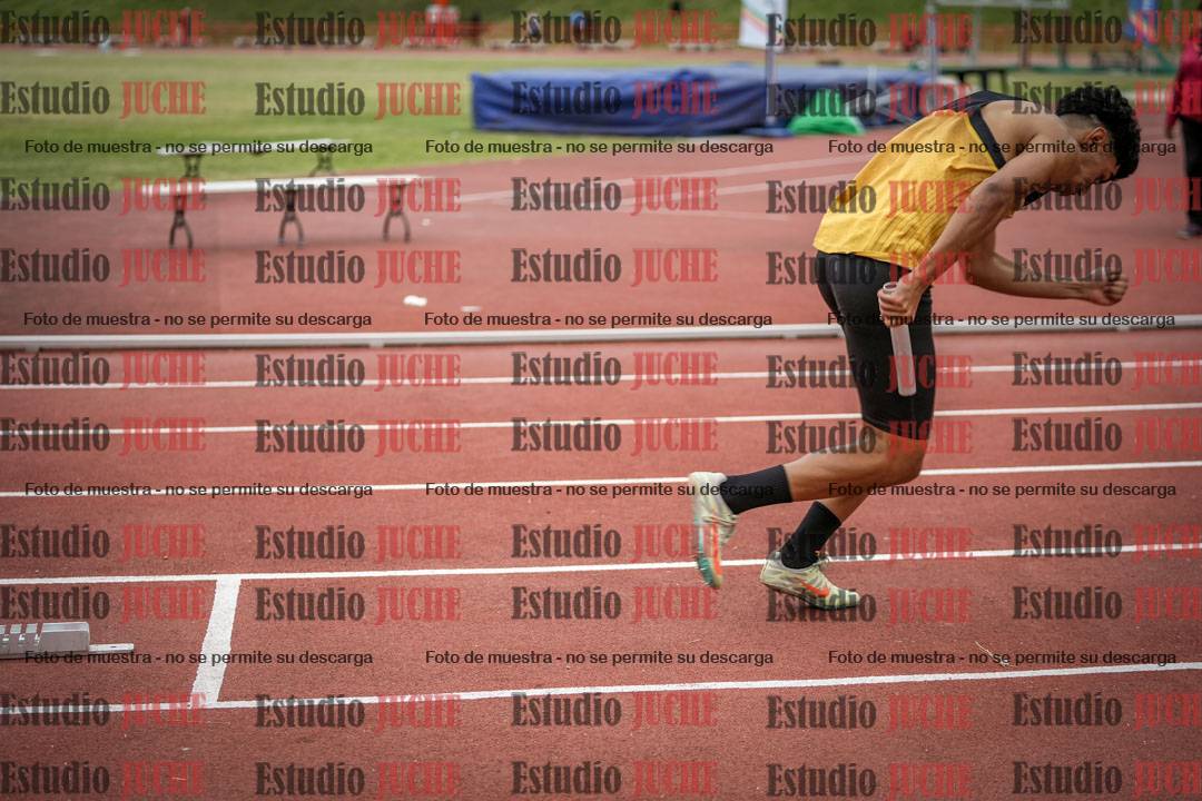 Fotos de las postas 4x100 m de varones
