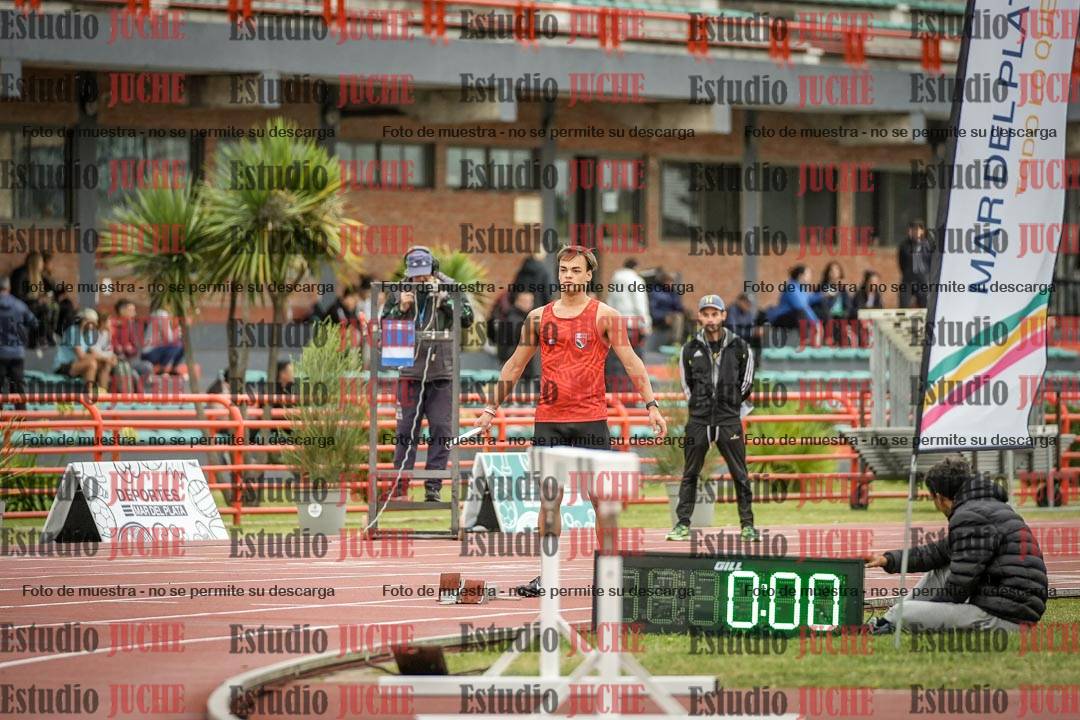Fotos de las postas 4x100 m de varones