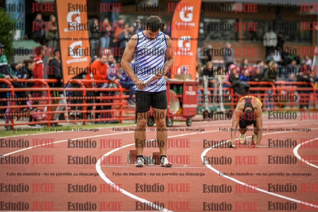 Fotos de las postas 4x100 m de varones
