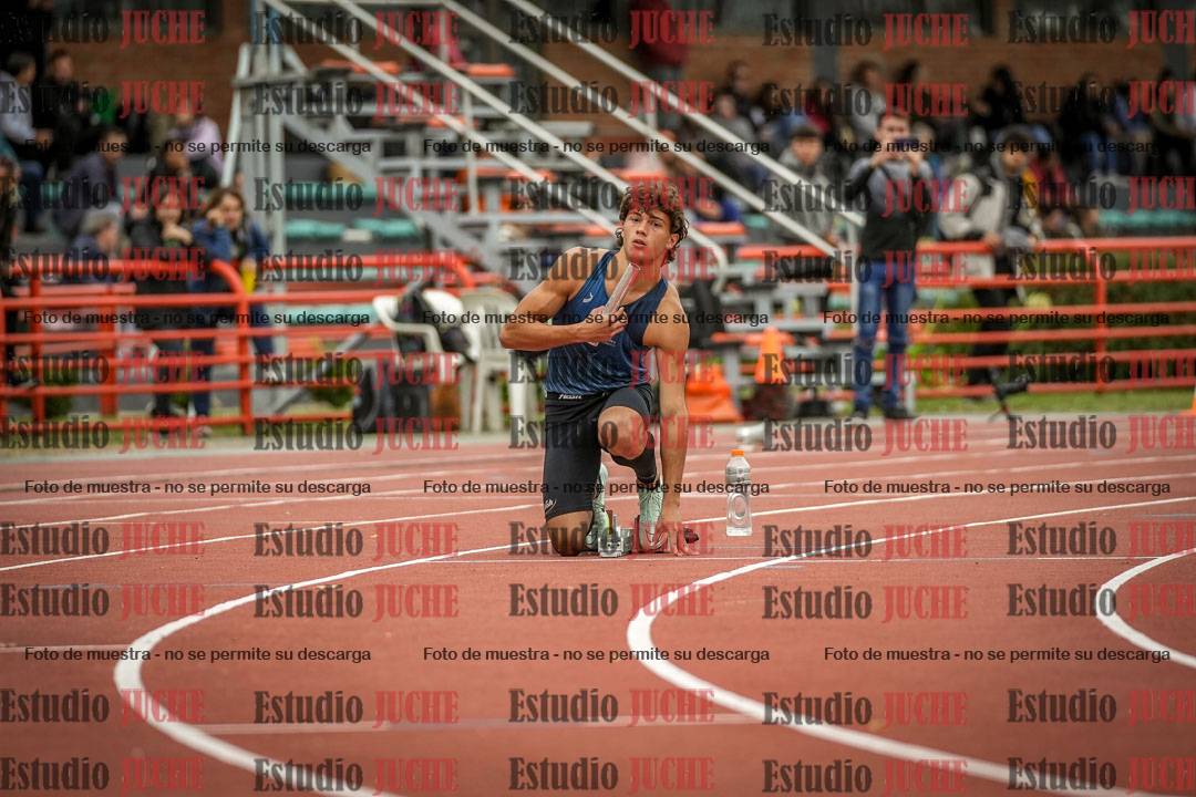 Fotos de las postas 4x100 m de varones
