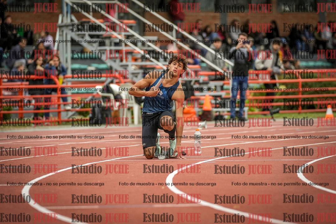 Fotos de las postas 4x100 m de varones