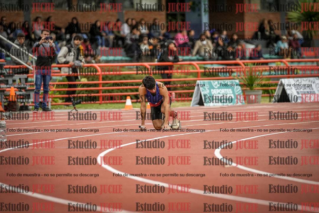 Fotos de las postas 4x100 m de varones
