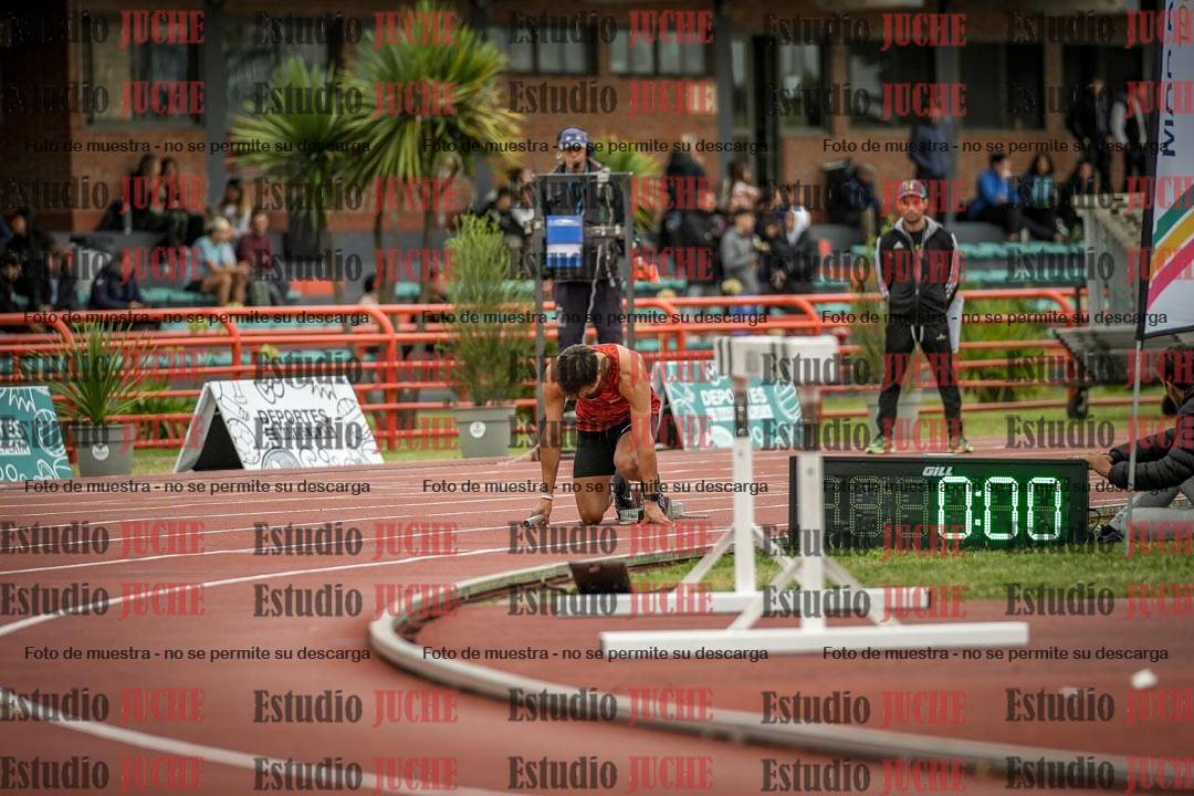 Fotos de las postas 4x100 m de varones