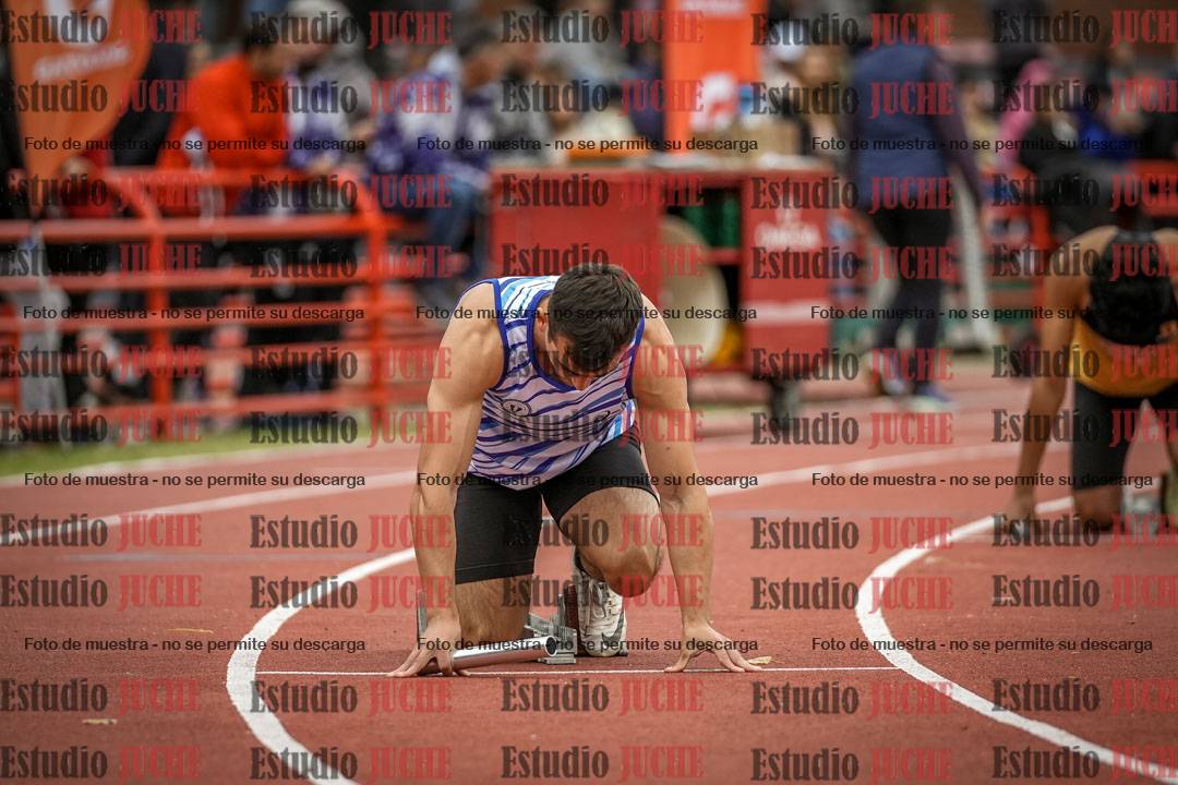 Fotos de las postas 4x100 m de varones