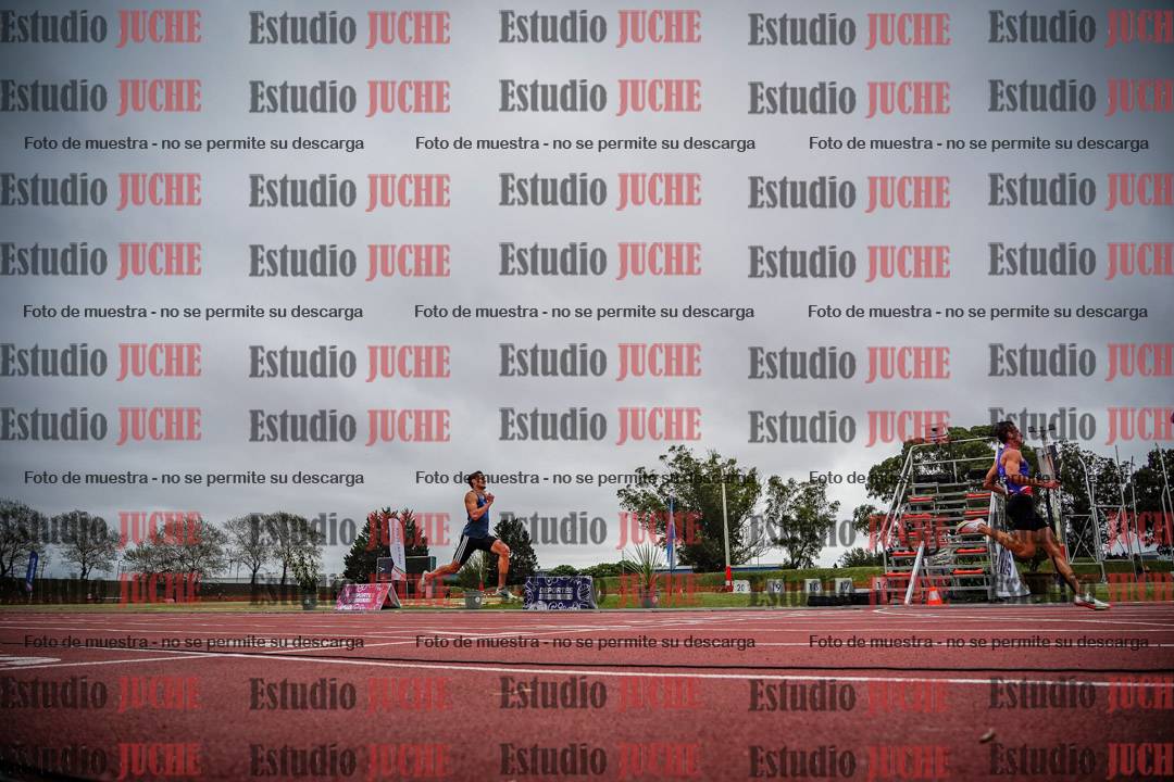 Fotos de las postas 4x100 m de varones