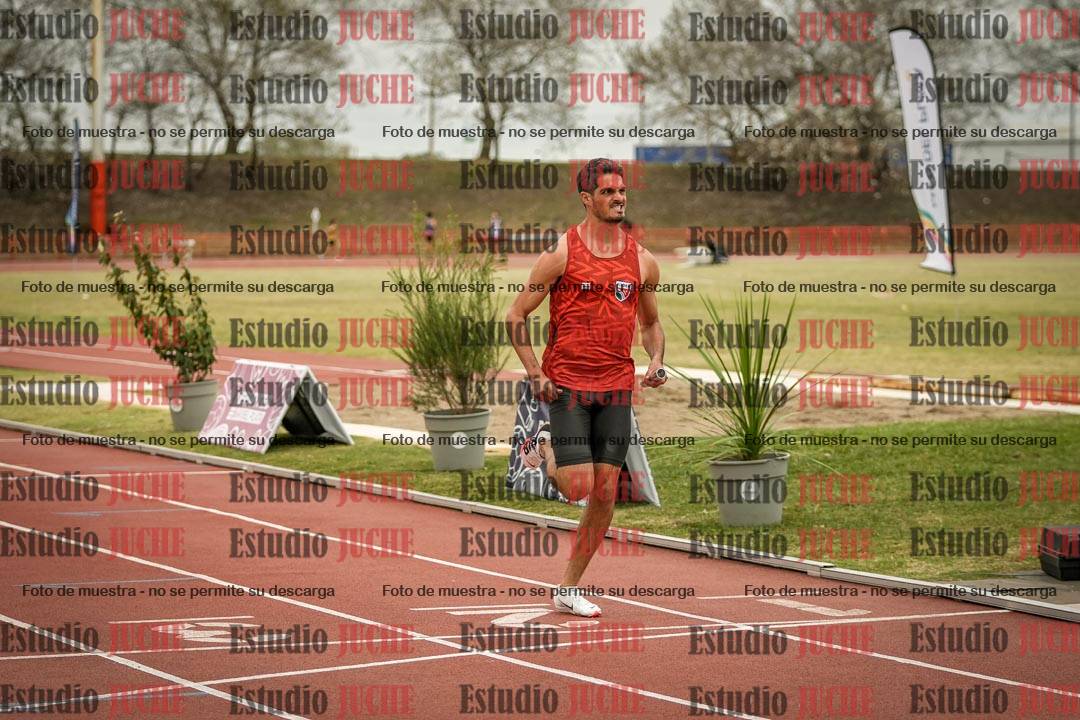 Fotos de las postas 4x100 m de varones